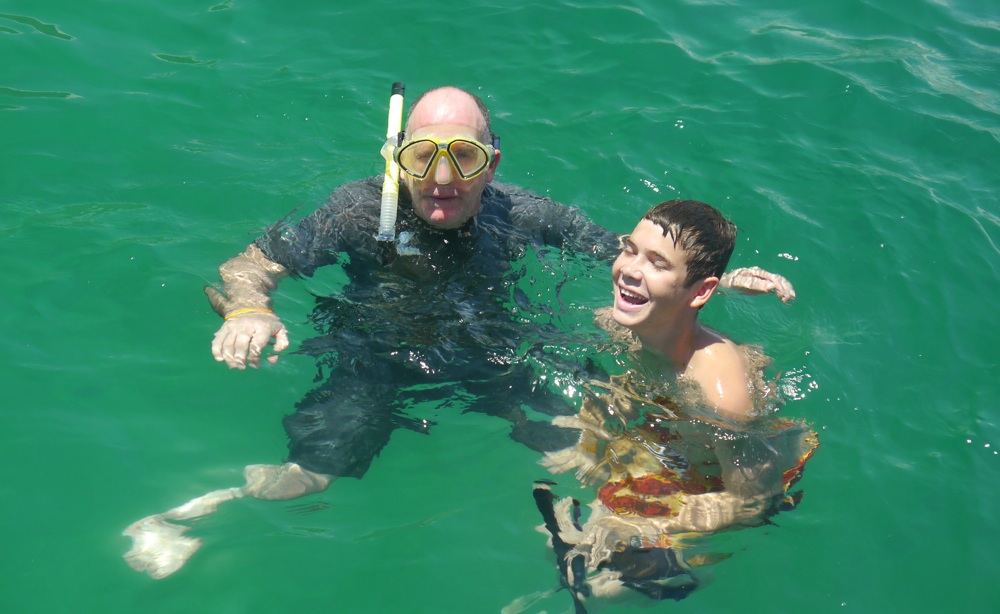 Kevin and Rake Sailing & Snorkeling