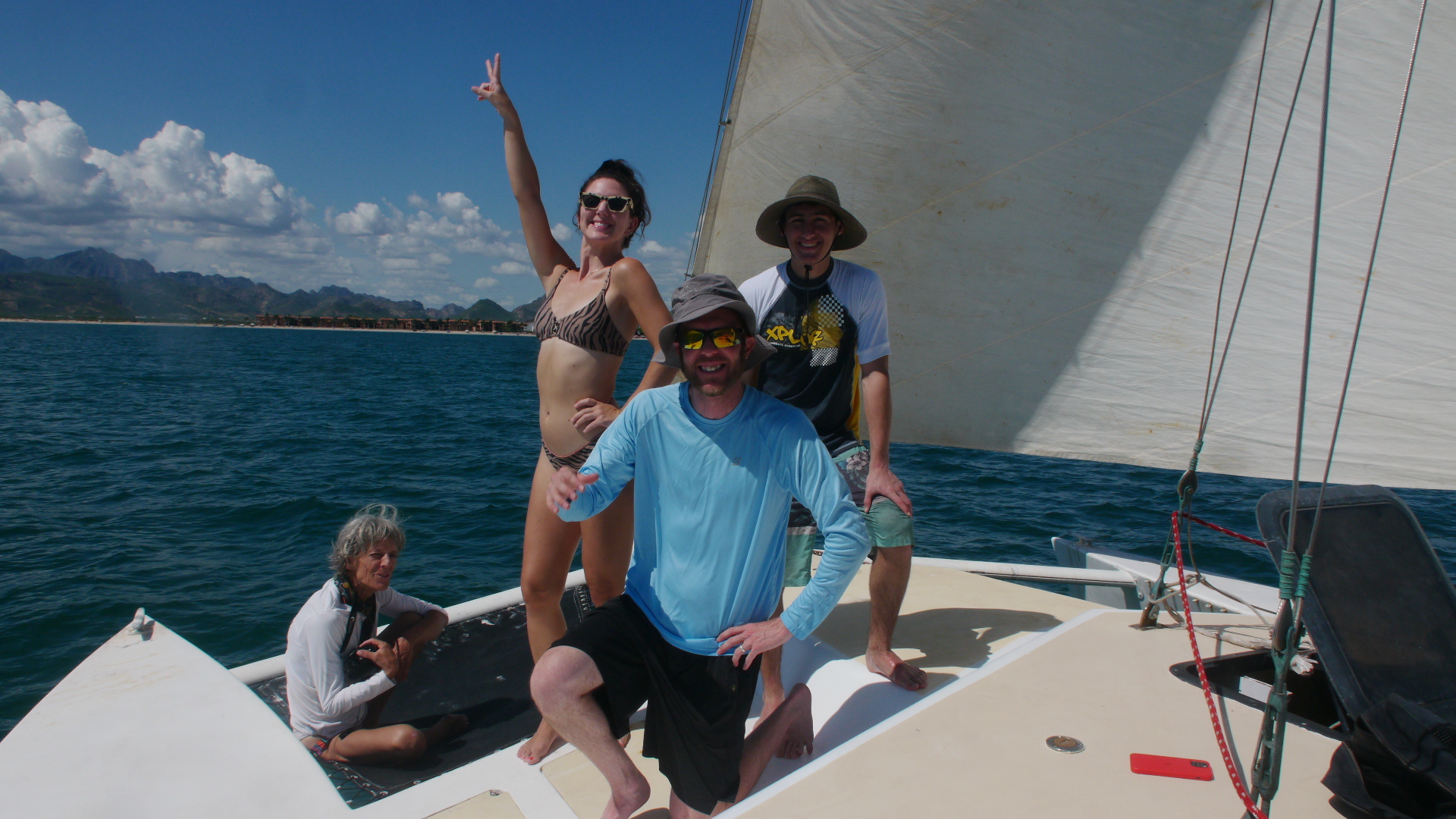 Alex, James, Vy fun in the sun summer sailing